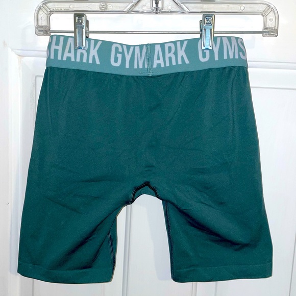 Gymshark Biker Shorts Green Size Small - Picture 4 of 5